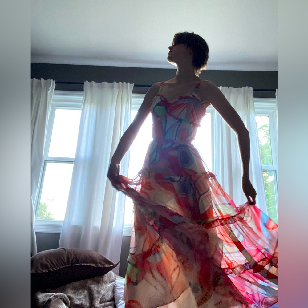 Alexis Medium size full length dress